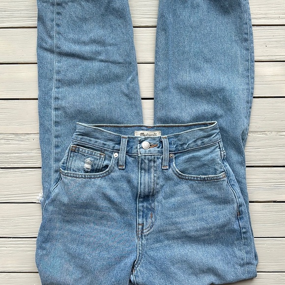 Madewell Baggy Straight Jeans size 23 - Picture 3 of 11